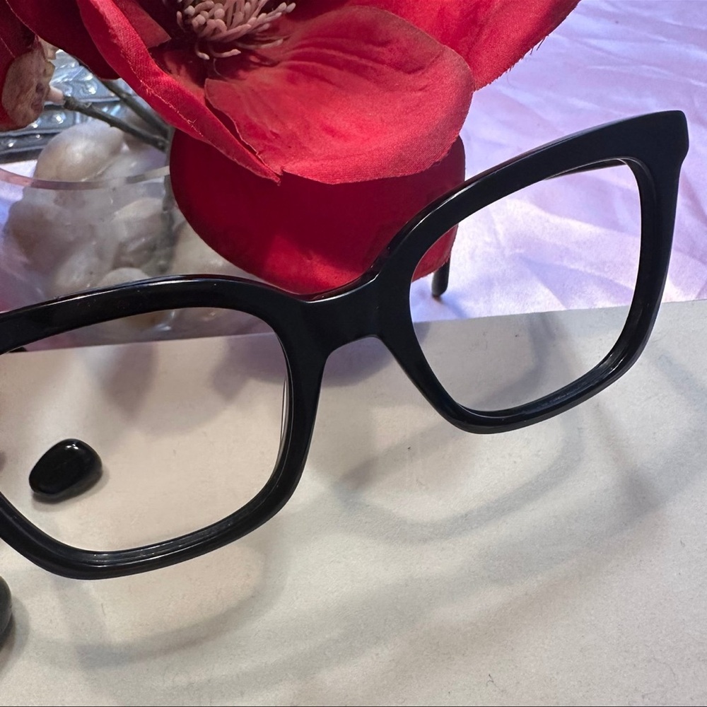 🌹AUTHENTIC KARL LAGERFELD • UNISEX Black Bold Classic Eye Glasses/FRAME •